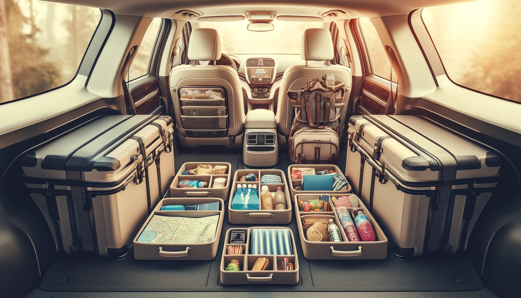 Car Organization Tips For Long Road Trips